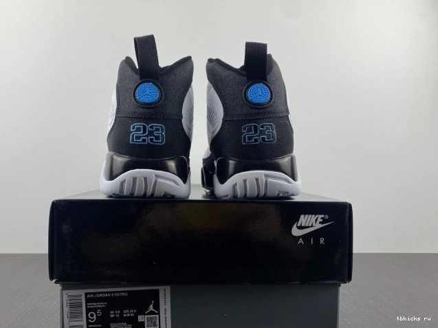 Rep TB Jordan 9 Blue Retro CT8019-140 University Air 0708